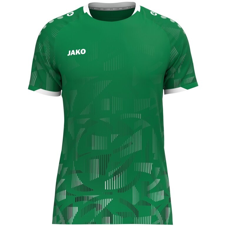 JAKO Sports T-shirt Jersey Sonic KA (quick-drying, durable) green/black/white men's