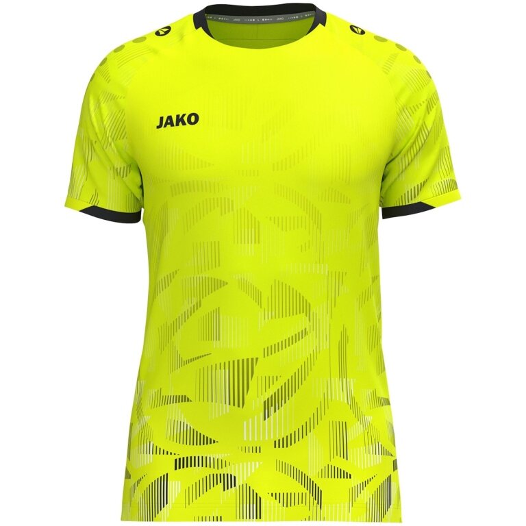 JAKO Sports T-shirt Jersey Sonic KA (quick-drying, durable) yellow/black/white men's