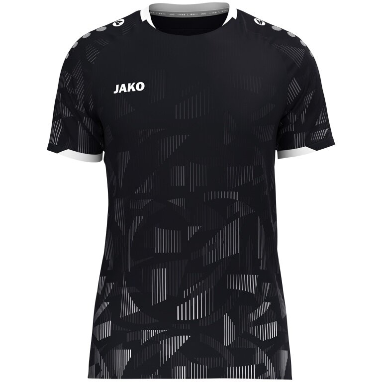 JAKO Sports T-shirt Jersey Sonic KA (quick-drying, durable) black/anthracite grey/white men's