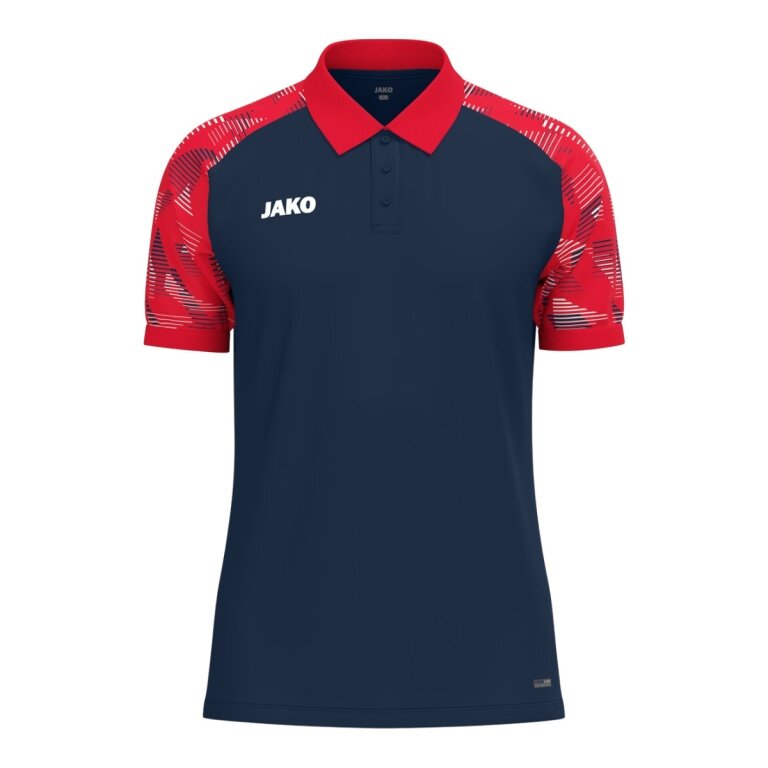 JAKO Sport Polo Sonic (light, breathable) navy/red men's