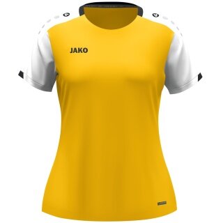 JAKO Sport Shirt Dynamic (100% recycled Polyester) yellow/white/black ladies