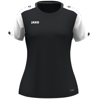 JAKO Sport Shirt Dynamic (100% recycled Polyester) black/white/anthracite grey ladies