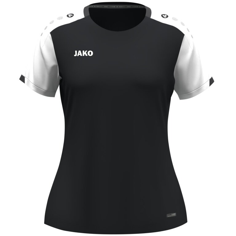 JAKO Sport Shirt Dynamic (100% recycled Polyester) black/white/anthracite grey ladies