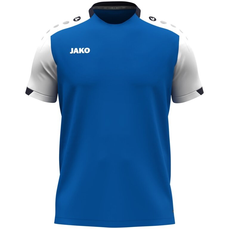 JAKO Sport T-shirt Dynamic (100% recycled Polyester) royal blue/white/navy blue Men's