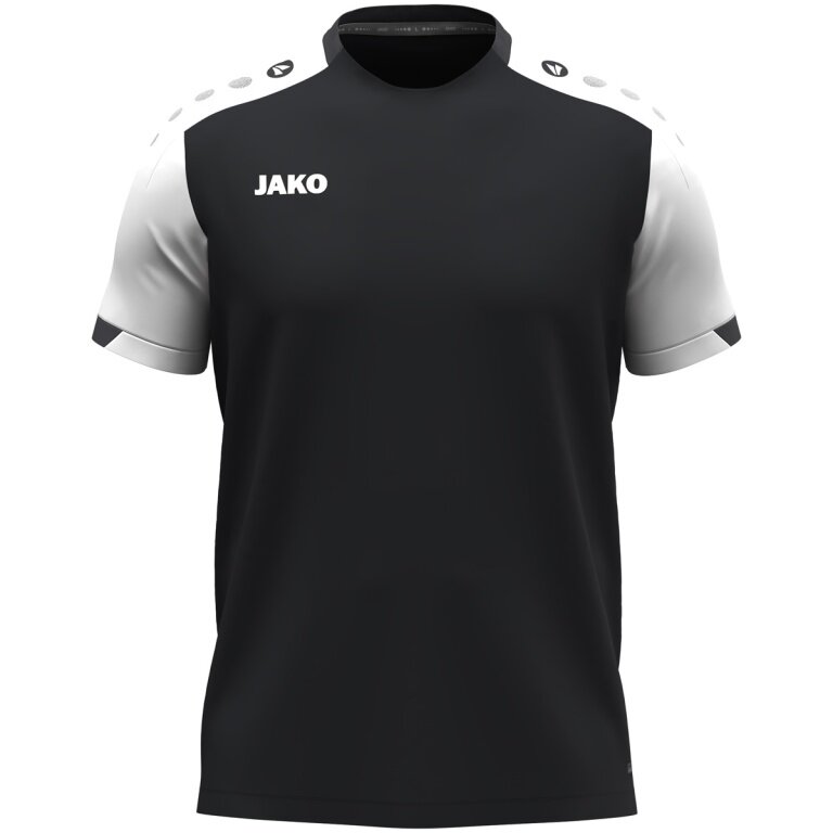 JAKO Sport T-shirt Dynamic (100% recycled Polyester) black/white/anthracite grey men's
