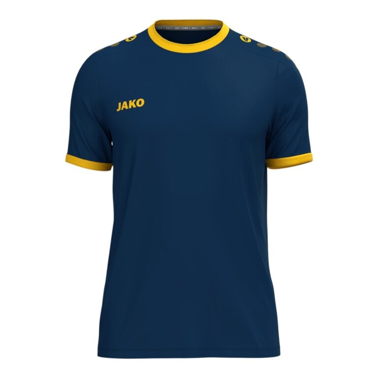 JAKO Sports T-shirt One Jersey (100% recycled Polyester) navy blue/yellow Men's