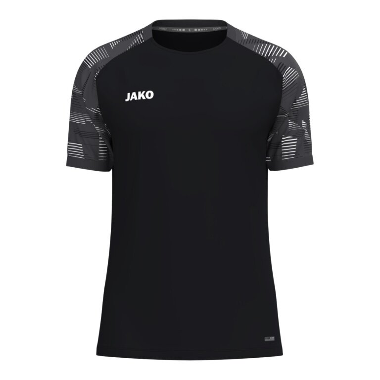 JAKO Sport T-shirt Sonic (breathable, durable) black/anthracite grey boys