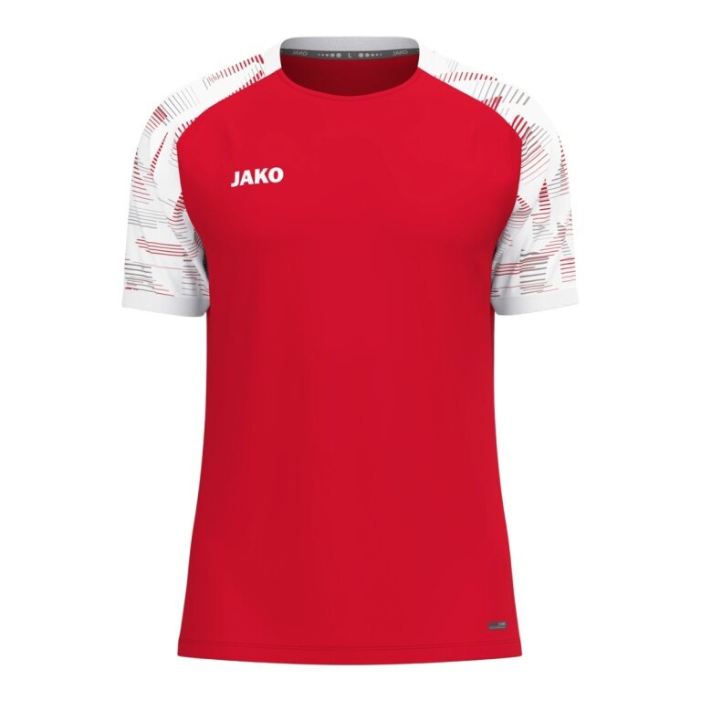 JAKO Sport T-shirt Sonic (breathable, durable) red/white boys