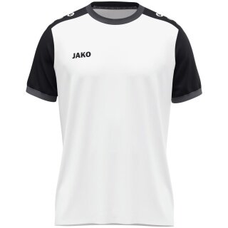JAKO Sport T-shirt Dynamic Jersey (Polyester Micro Mesh) white/black children