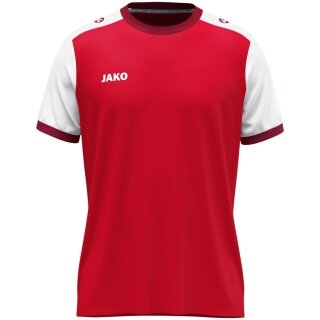 JAKO Sport T-shirt Dynamic Jersey (Polyester Micro Mesh) red/white Men's