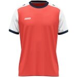 JAKO Sport T-shirt Dynamic Jersey (Polyester Micro Mesh) coral red/white men's