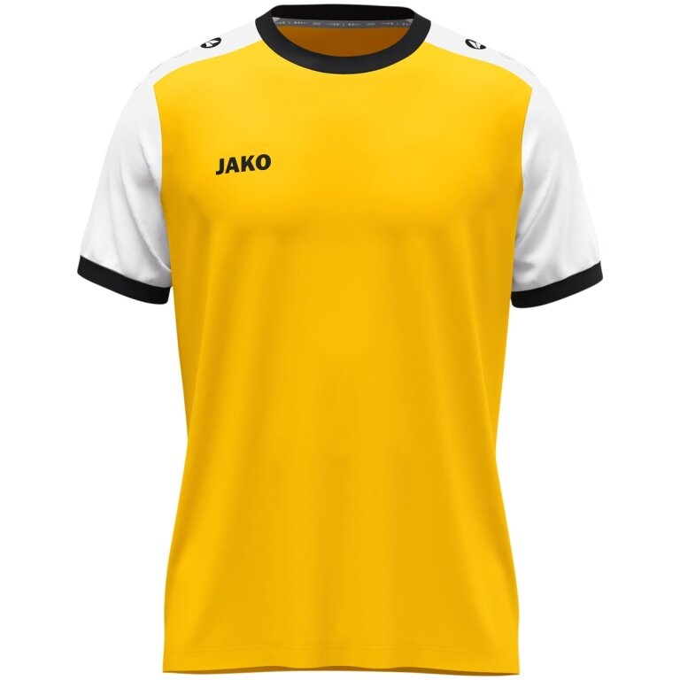 JAKO Sport T-shirt Dynamic Jersey (Polyester Micro Mesh) yellow/white children