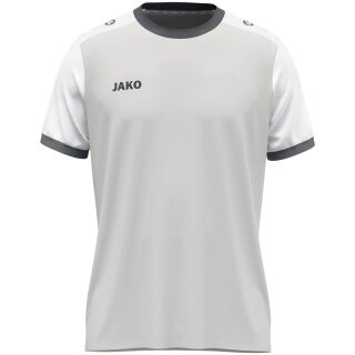 JAKO Sport T-shirt Dynamic Jersey (Polyester Micro Mesh) light grey/white children