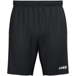 JAKO Sports Shorts (Webshort) One (Micro-Twill, Side Pockets with Zipper) Short Black Men's