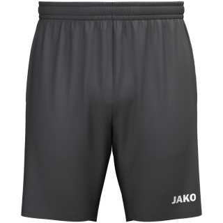 JAKO Sports Shorts Webshort One (Side Pockets with Zipper) Short Anthracite Grey Kids