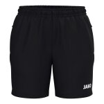 JAKO Sports Shorts (Webshort) One (Side Pockets with Zipper) Short Black Ladies