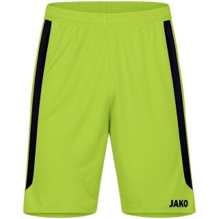 JAKO Sports Shorts Power (Polyester Interlock, elastic, quick-drying) short neon green Children