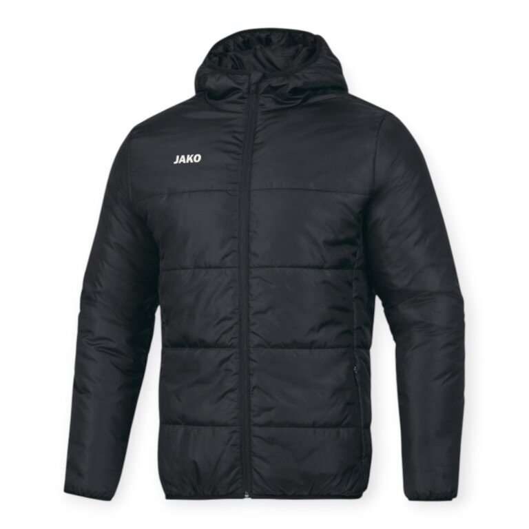 JAKO Basic Padded Jacket (quilted with hood) black men's
