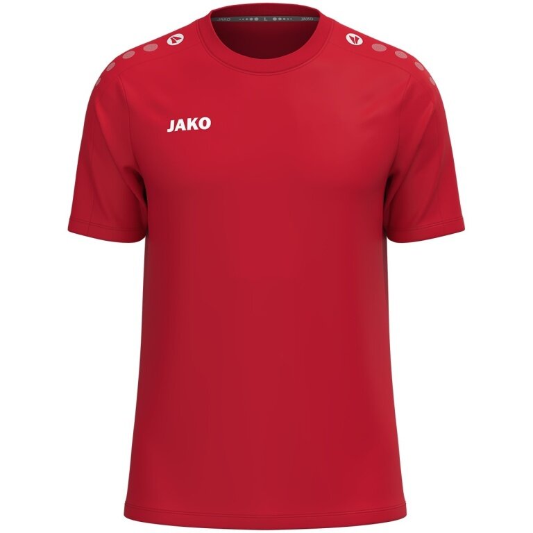 JAKO Sport T-shirt One Cotton (mixed fabric) red men's