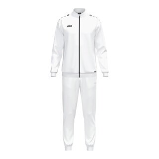JAKO Tracksuit (Polyester Suit) One - 100% recycled Polyester - white Boys