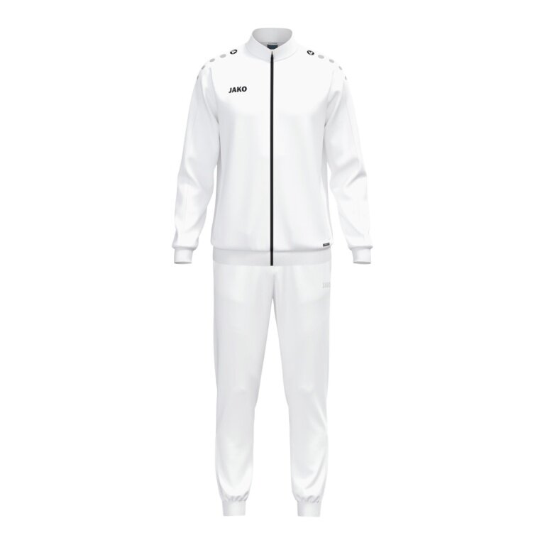 JAKO Tracksuit (Polyester Suit) One - 100% recycled Polyester - white Boys