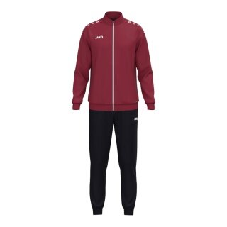 JAKO tracksuit (polyester suit) One - 100% recycled polyester - burgundy/black men's