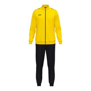 JAKO tracksuit (polyester suit) One - 100% recycled polyester - yellow/black men's