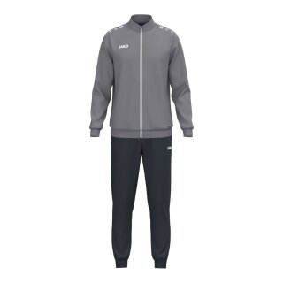JAKO tracksuit (polyester suit) One - 100% recycled polyester - grey/anthracite grey boys