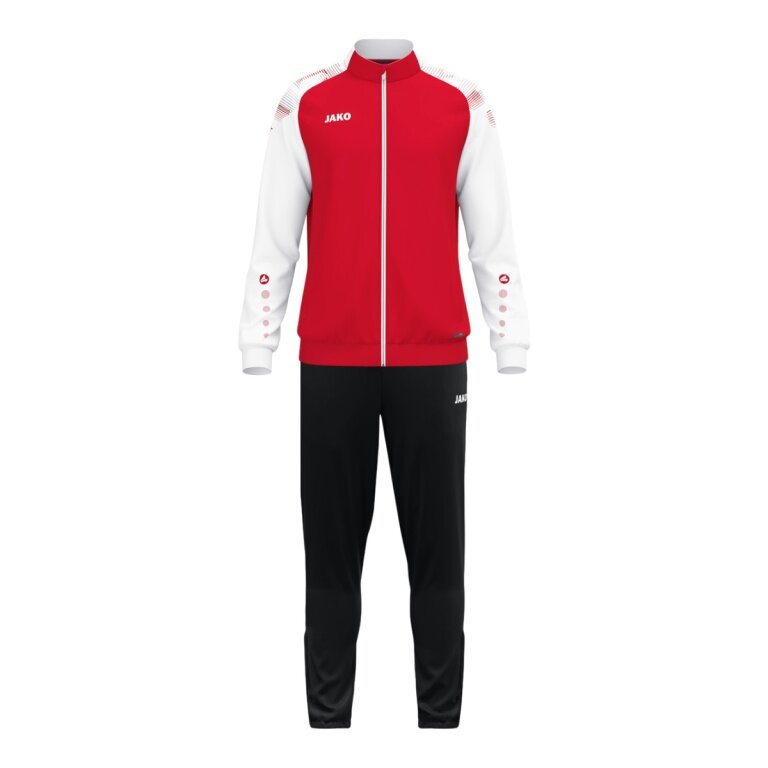 JAKO Tracksuit (Polyester Suit) Sonic - 100% recycled Polyester - red/white/black Boys