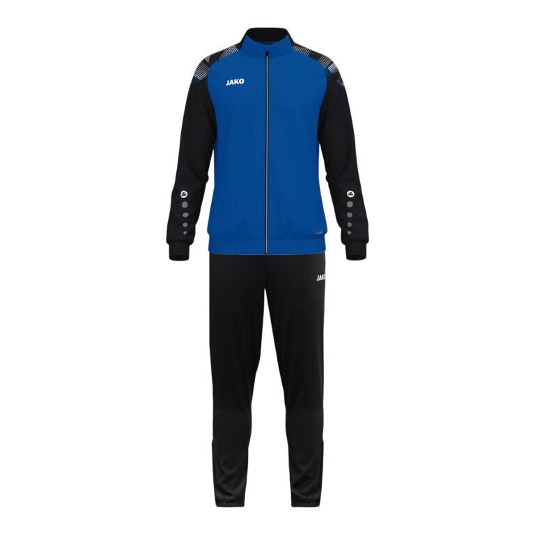 JAKO Tracksuit (Polyester Suit) Sonic - 100% recycled Polyester - royal blue/black Men's