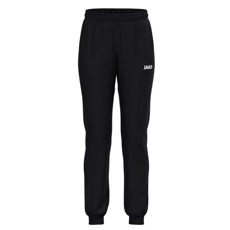 JAKO Training Trousers (Polyester Trousers) One Long Black Ladies