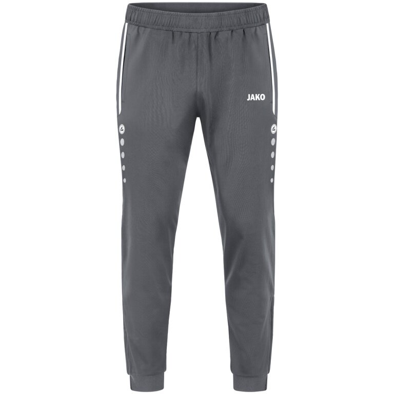 JAKO Training Pants Allround (100% Polyester) long anthracite grey Kids