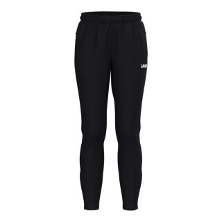 JAKO Training Trousers One (Side Pockets with Zip) Long Black Ladies