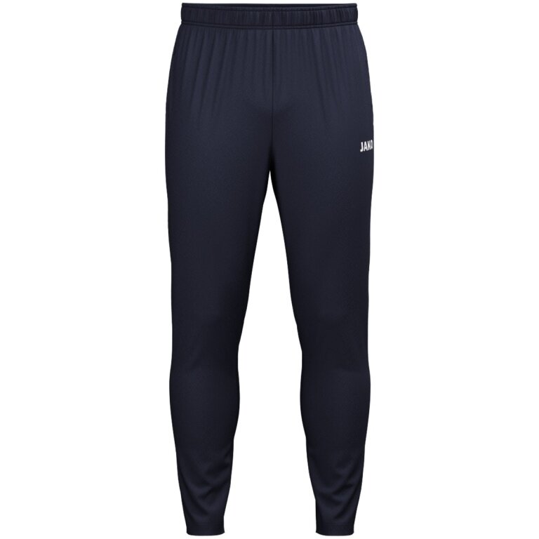 JAKO Light One Training Trousers (100% recycled Polyester) long navy blue men's