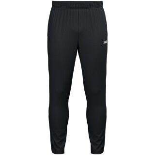 JAKO Training Trousers One (Polyester Terry) Long Black Men's