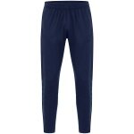 JAKO Training Pants (Polyester Pants) Power (elastic, side pockets with zipper) long navy blue Men