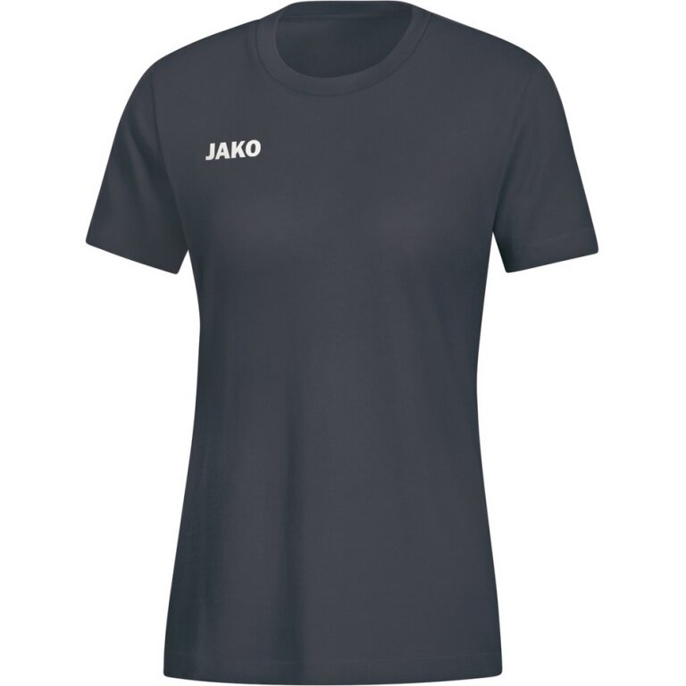 JAKO T-Shirt Base (Cotton) anthracite grey Women