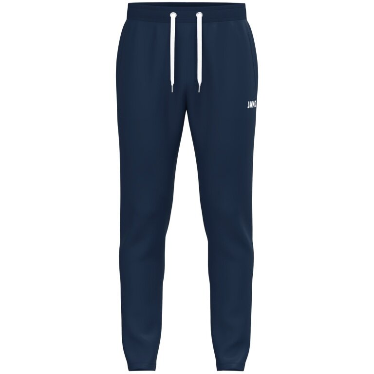 JAKO One Cotton Jogging Trousers (Mixed Fabric) Long Navy Blue Kids