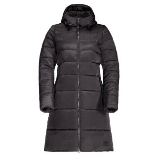 Jack Wolfskin Winter Coat Eisbach Coat (windproof, water-repellent, PFC-free) phantom grey Women