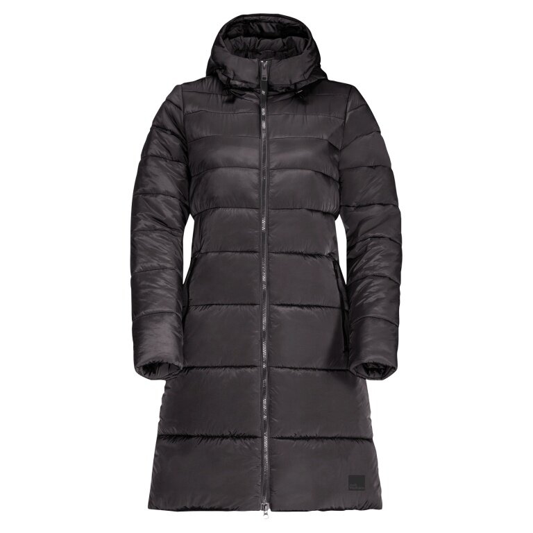 Jack Wolfskin Winter Coat Eisbach Coat (windproof, water-repellent, PFC-free) phantom grey Women