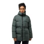 Jack Wolfskin Winter Down Coat Kirschallee (waterproof) dark green Ladies