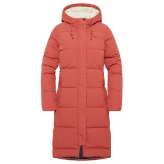 Jack Wolfskin Winter Down Coat Nordlicht (Fleece Lining) red Ladies