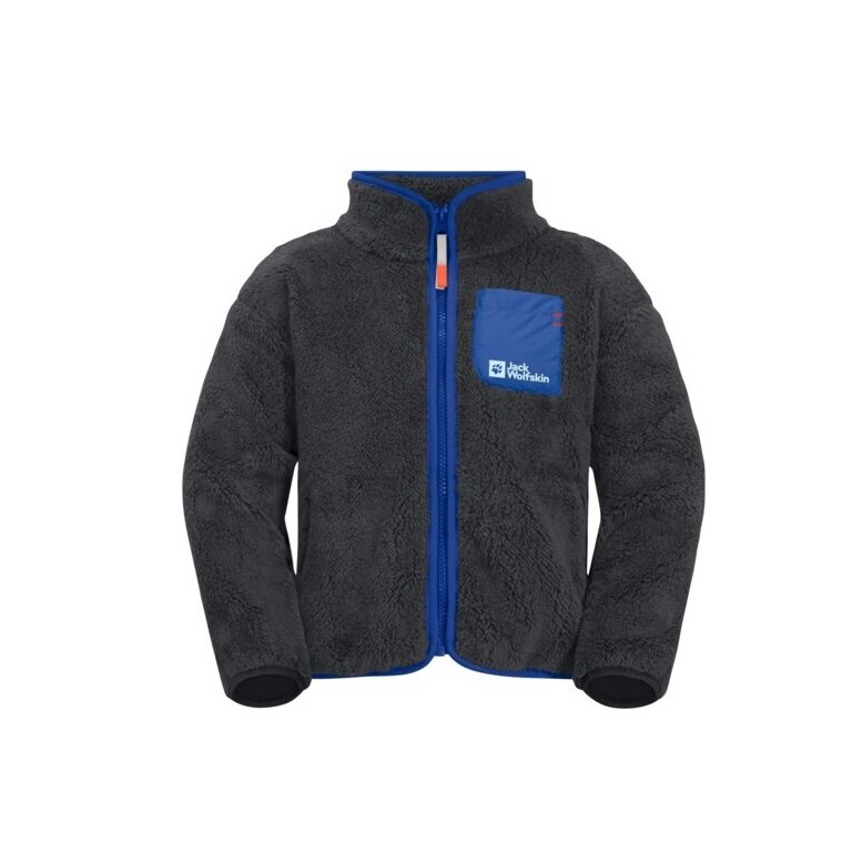 Jack Wolfskin Fleece Jacket Gleely (soft, warm, breathable) phantom grey Kids