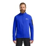 Jack Wolfskin Prelight Full Zip Fleece Jacket (quick-drying, breathable) blue men's