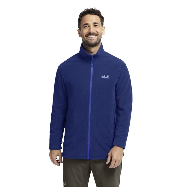 Jack Wolfskin Taunus 100 Full Zip Fleece Jacket (lightweight, breathable) orchid blue men's