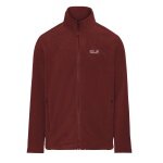 Jack Wolfskin Wild Rebel 200 Full-Zip Fleece Jacket (warm) dark red men's