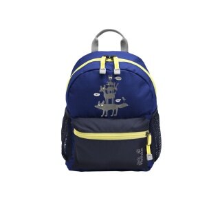Jack Wolfskin Children's Day Backpack Little Scout (for children aged 6 and above) blue/grey/yellow 10 litres