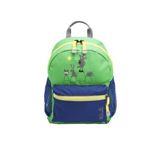 Jack Wolfskin Children's Day Backpack Little Scout (for children aged 6 and above) green/blue/yellow 10 litres