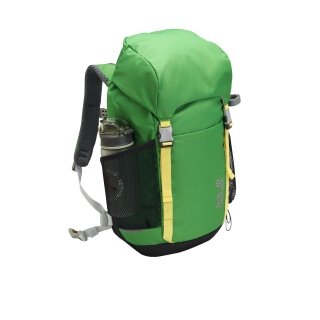 Jack Wolfskin Children's Hiking Rucksack Explorer (comfortable carrying system, for children aged 6 and above) green 20 litres