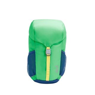 Jack Wolfskin Children's Hiking Backpack Explorer (for children aged 6 and above) green/blue 15 litres